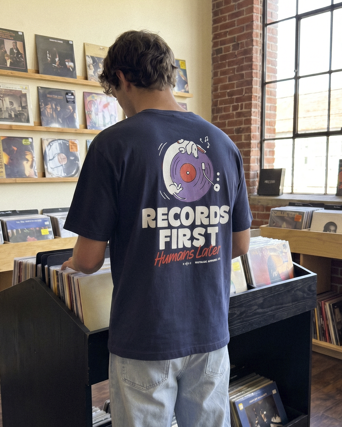 Records first, humans later | Tee