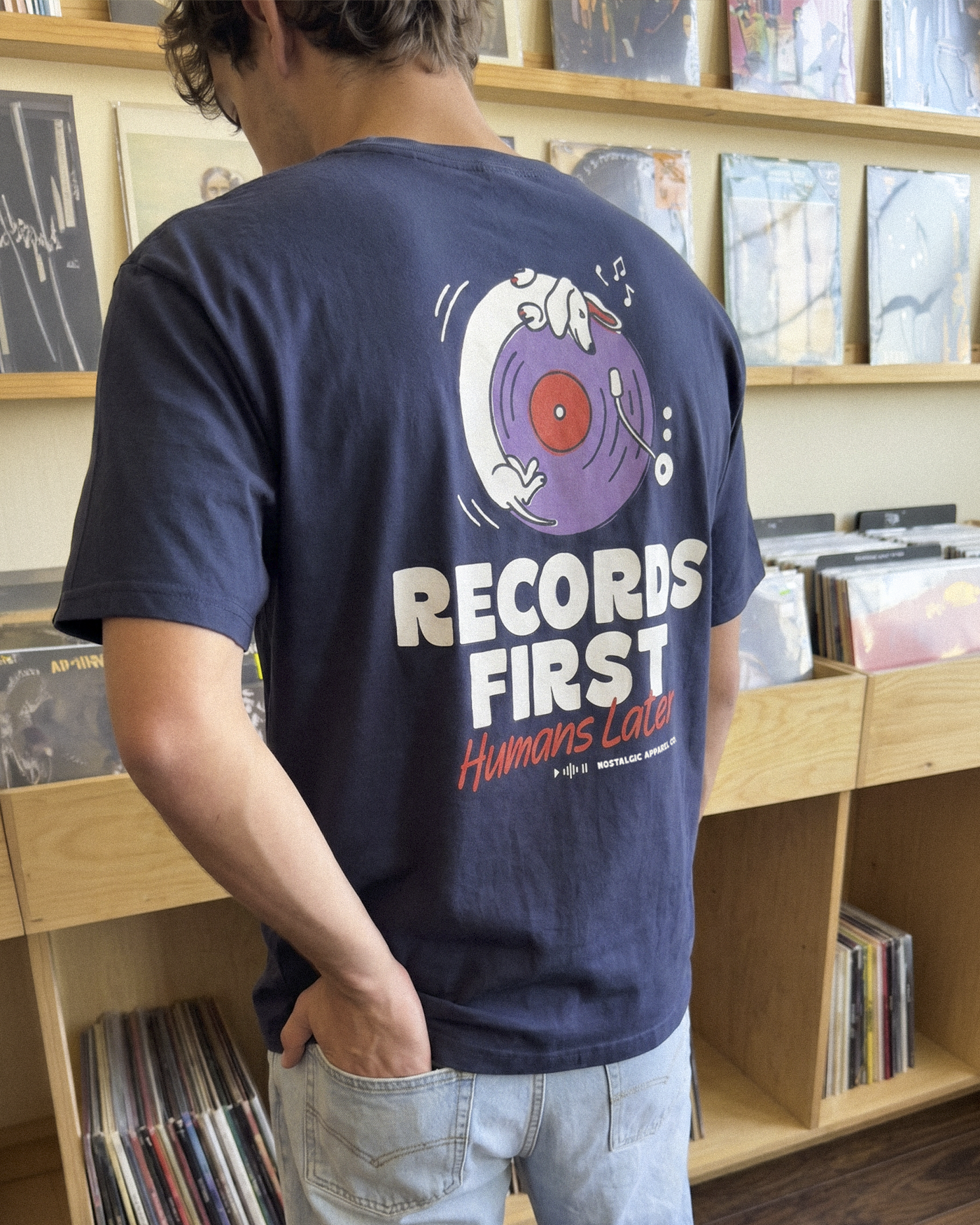 Records first, humans later | Tee