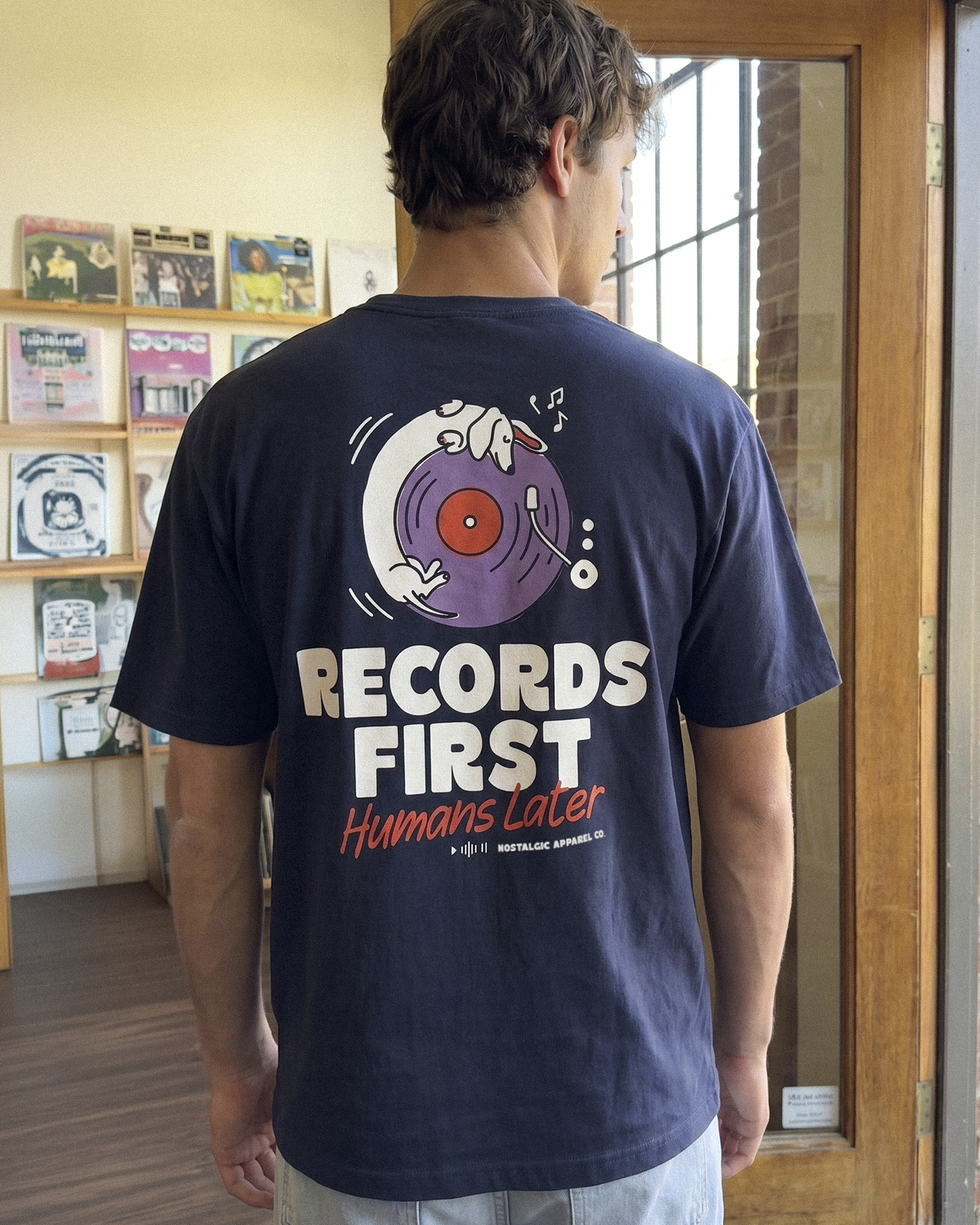 Records first, humans later | Tee
