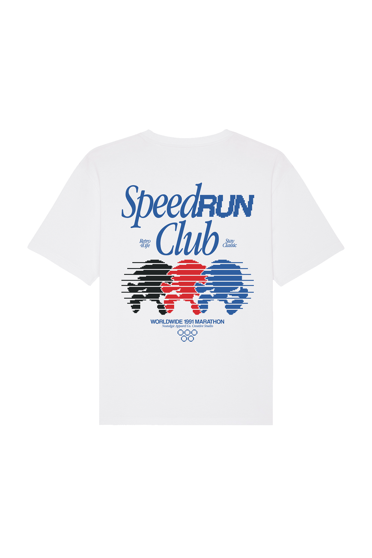 Speed Run Club | White Tee