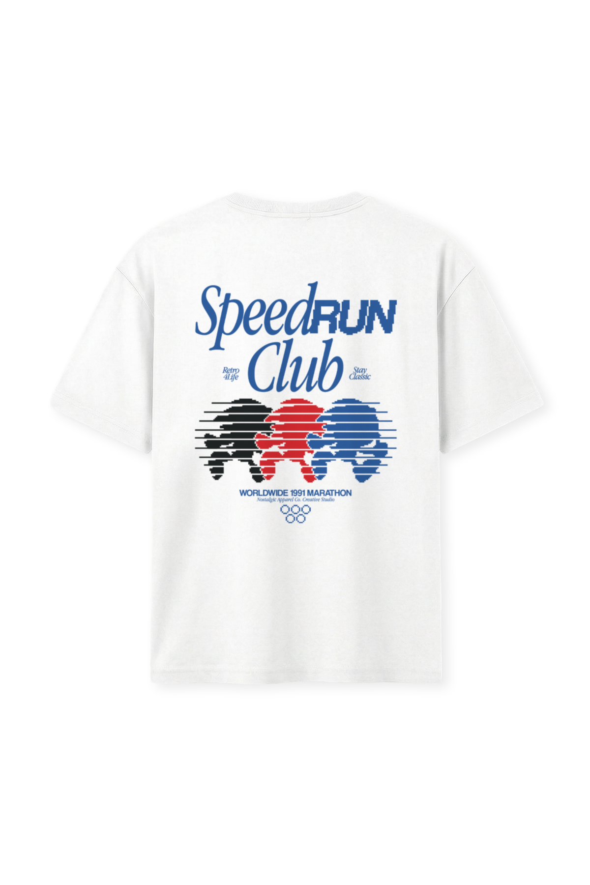 Speed Run Club | White Tee