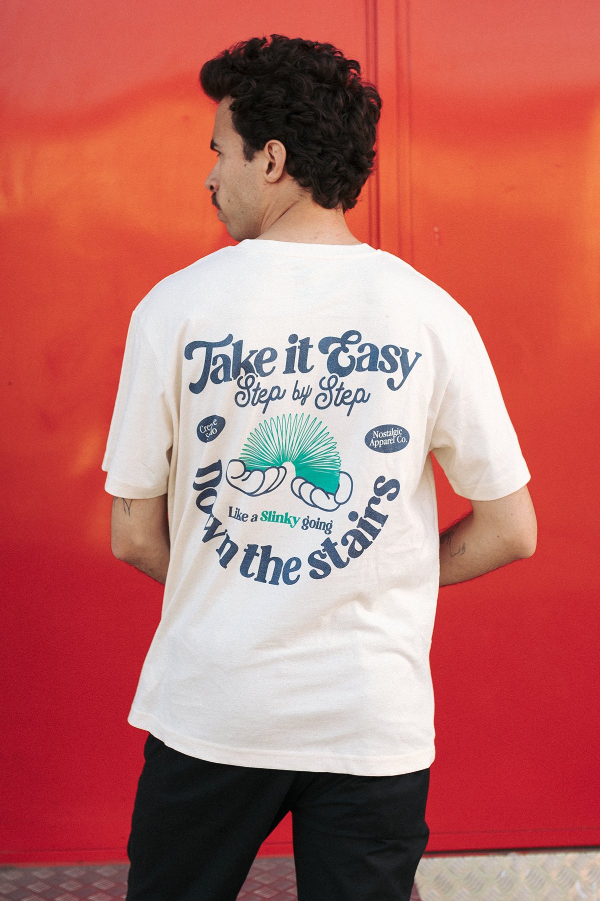 Take it Easy | Natural Tee