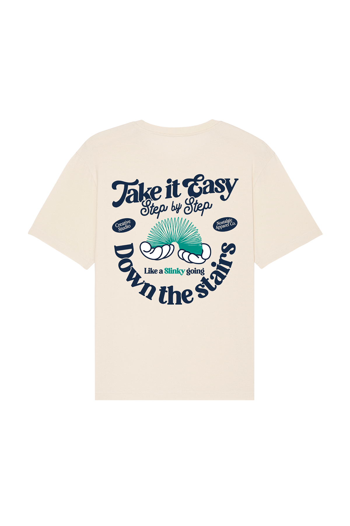 Take it Easy | Natural Tee