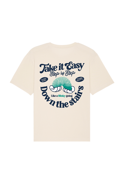 Take it Easy | Natural Tee