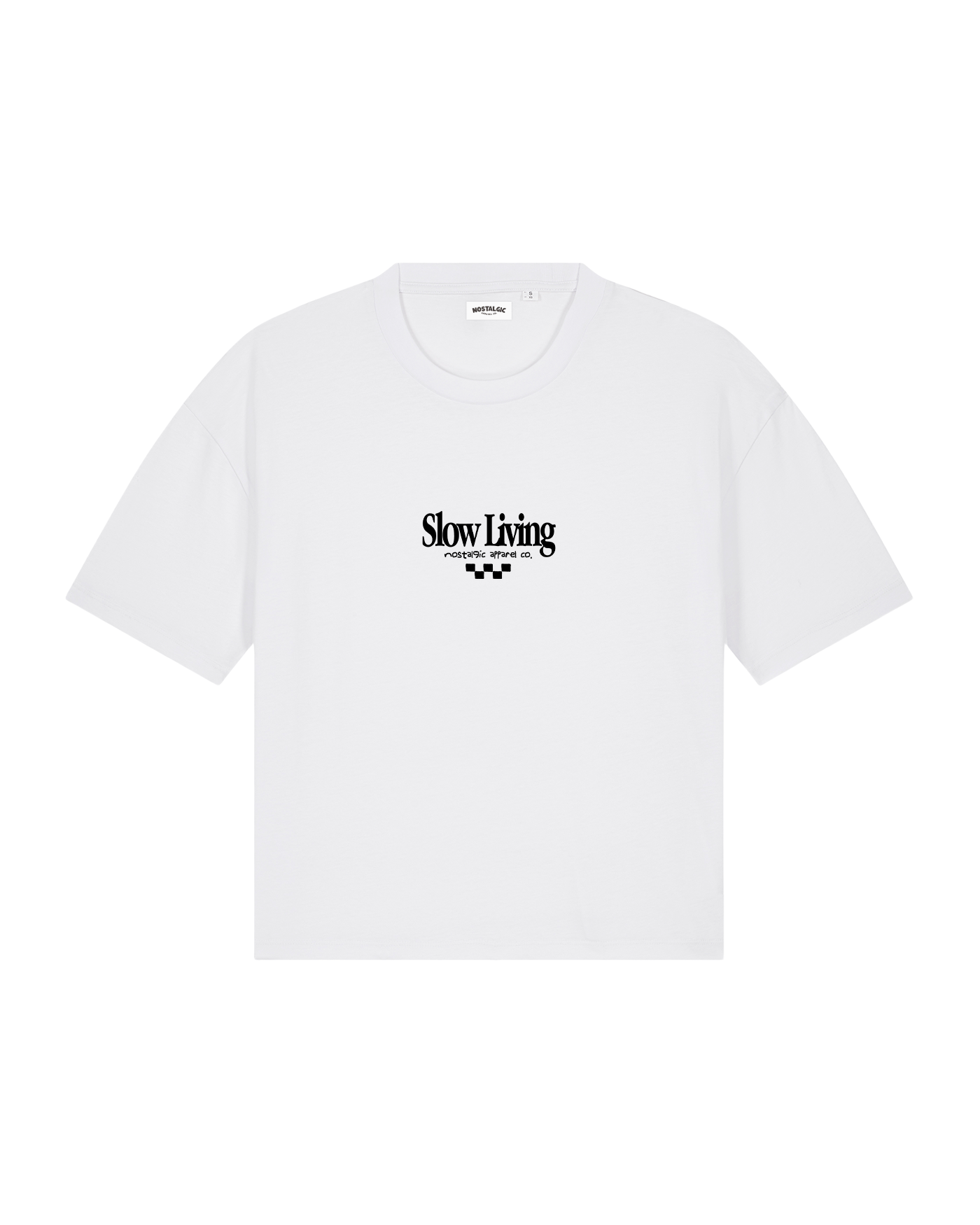 Life is not a race | Cropped Tee