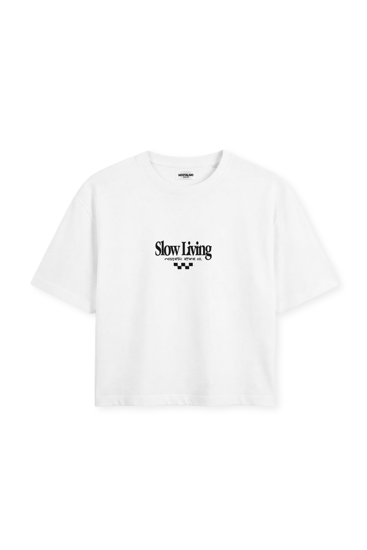 Life is not a race | Cropped Tee