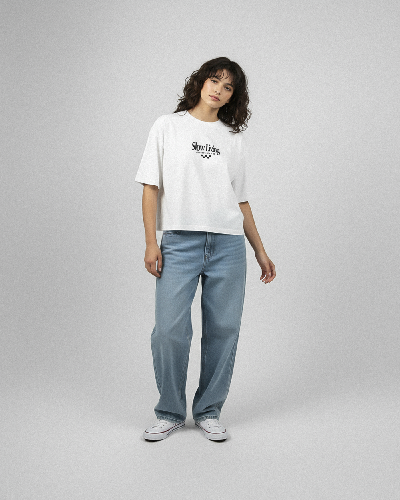 Life is not a race | Cropped Tee