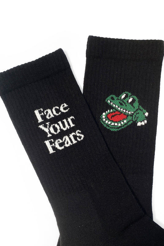 Face Your Fears Socks
