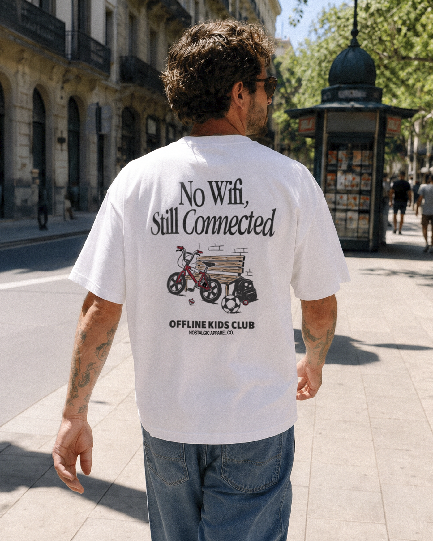 No wifi, still connected | Tee