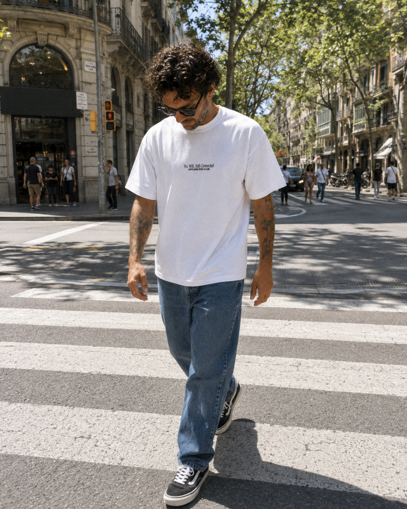 No wifi, still connected | Tee