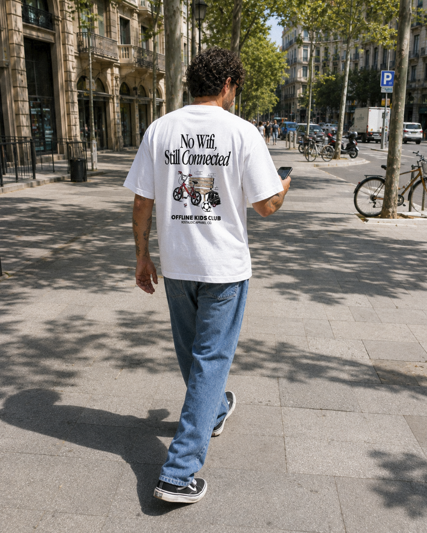 No wifi, still connected | Tee