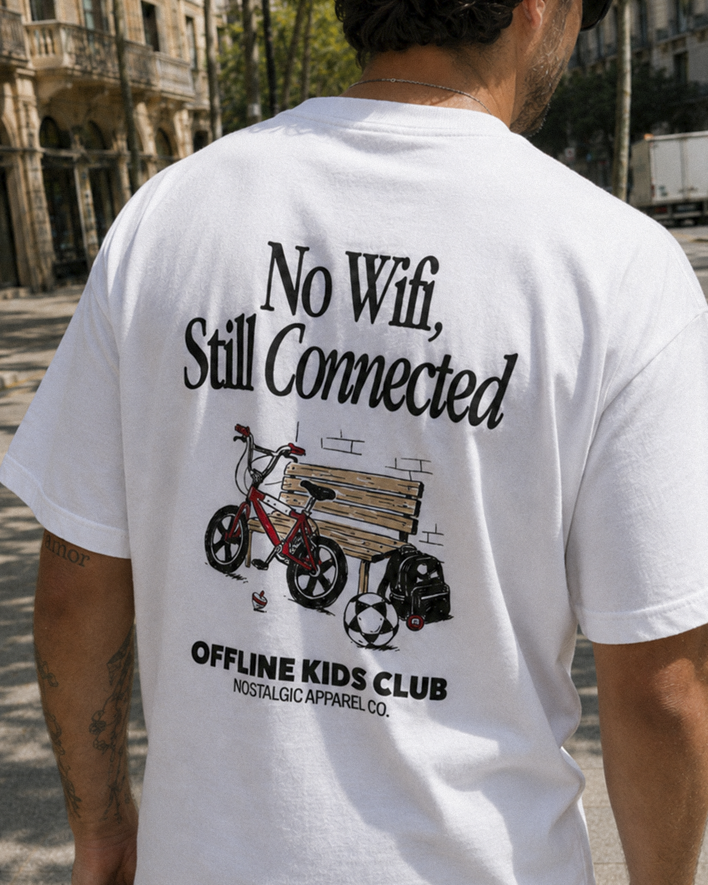 No wifi, still connected | Tee