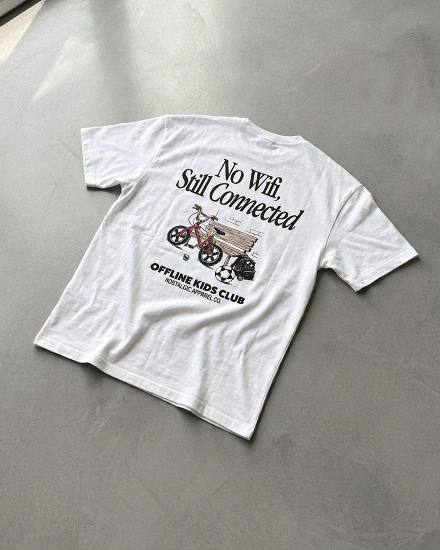 No wifi, still connected | Tee