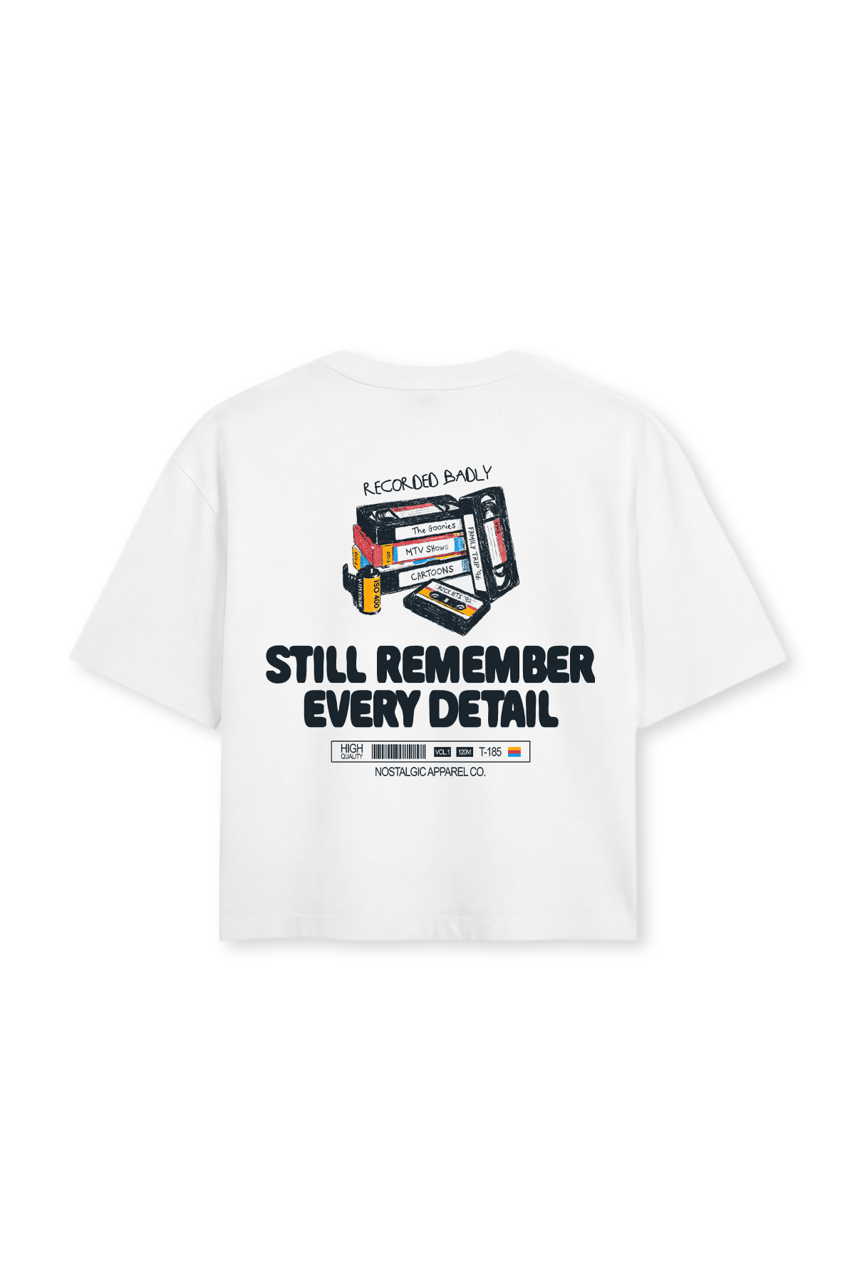 Still remember every detail | Cropped Tee