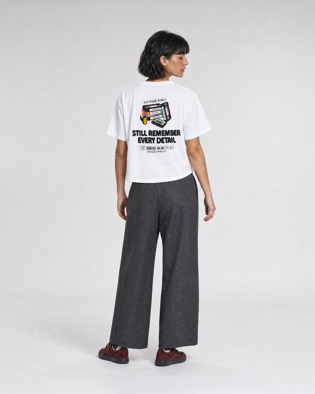Still remember every detail | Cropped Tee