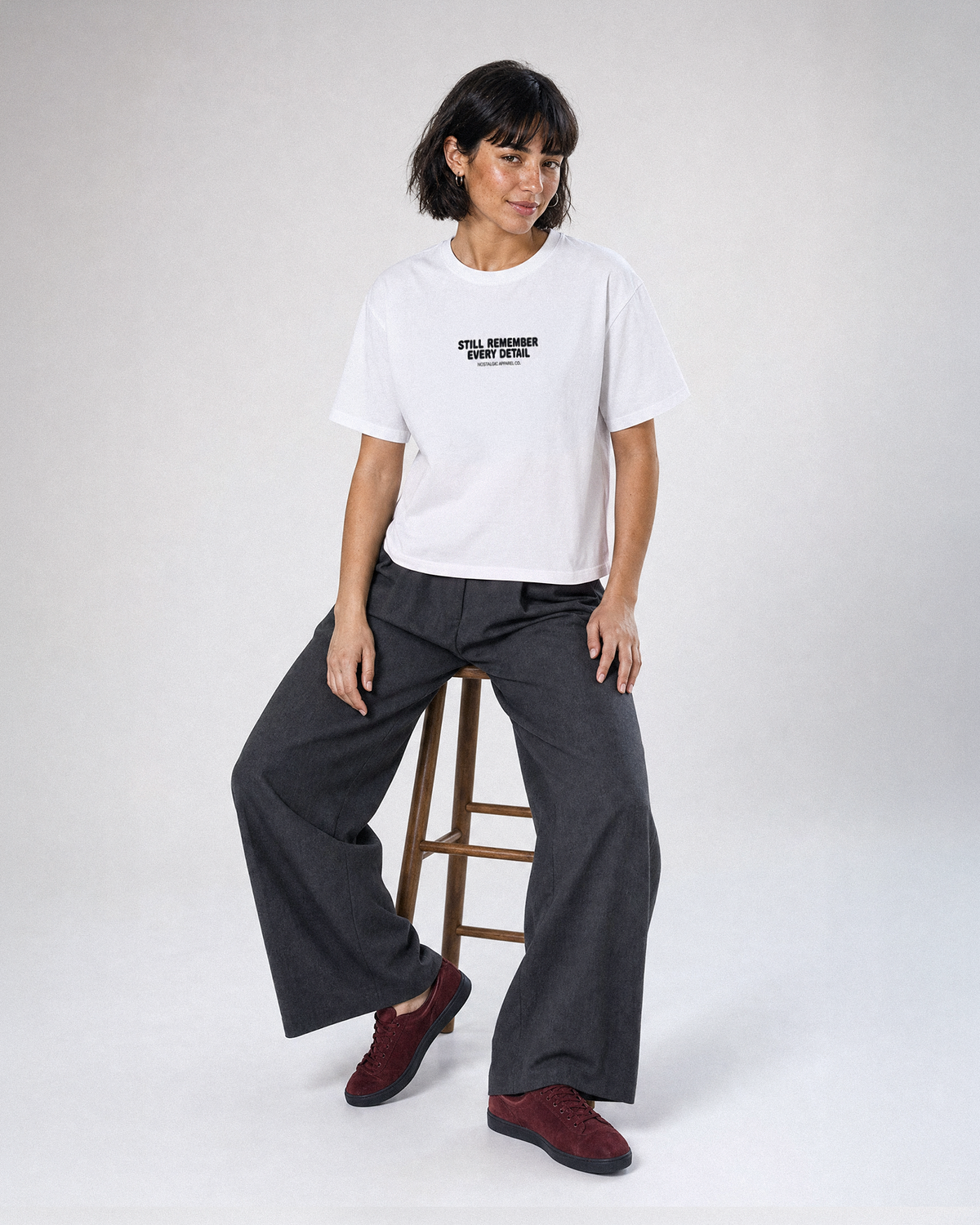 Still remember every detail | Cropped Tee