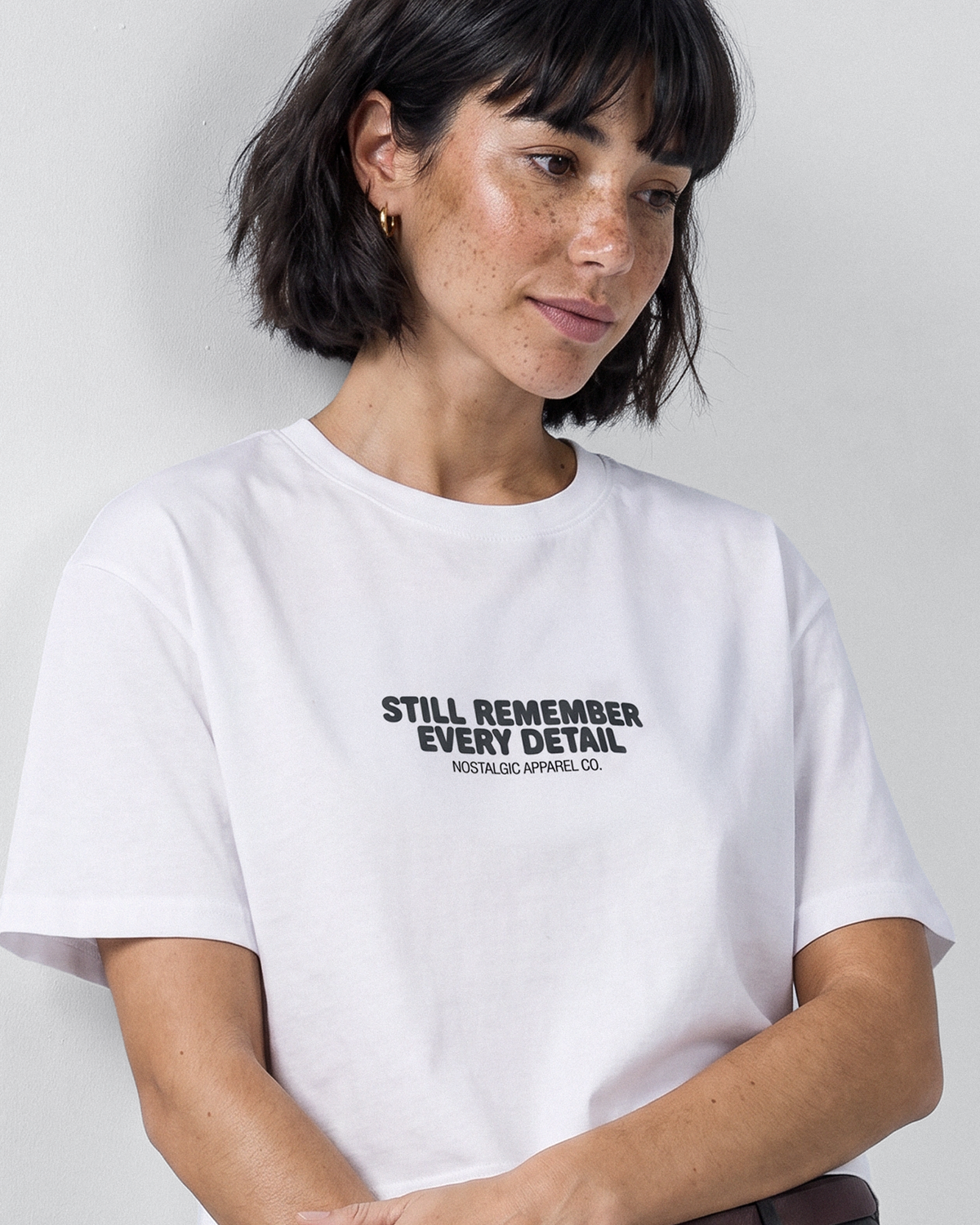 Still remember every detail | Cropped Tee
