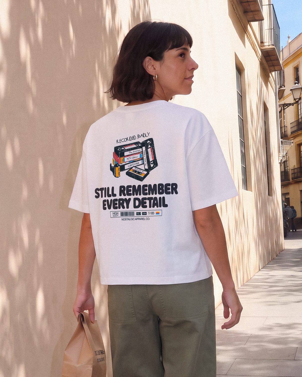 Still remember every detail | Cropped Tee