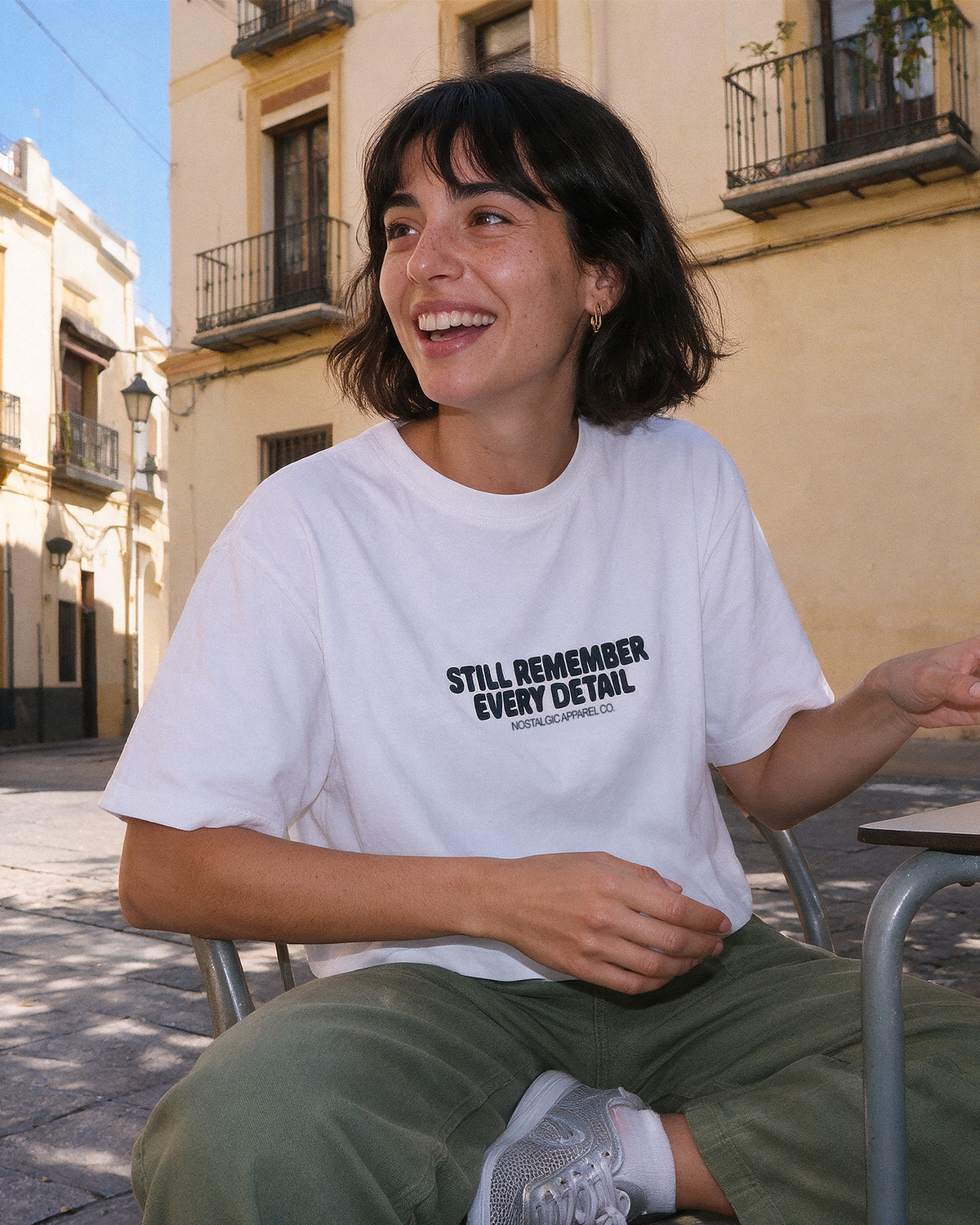 Still remember every detail | Cropped Tee