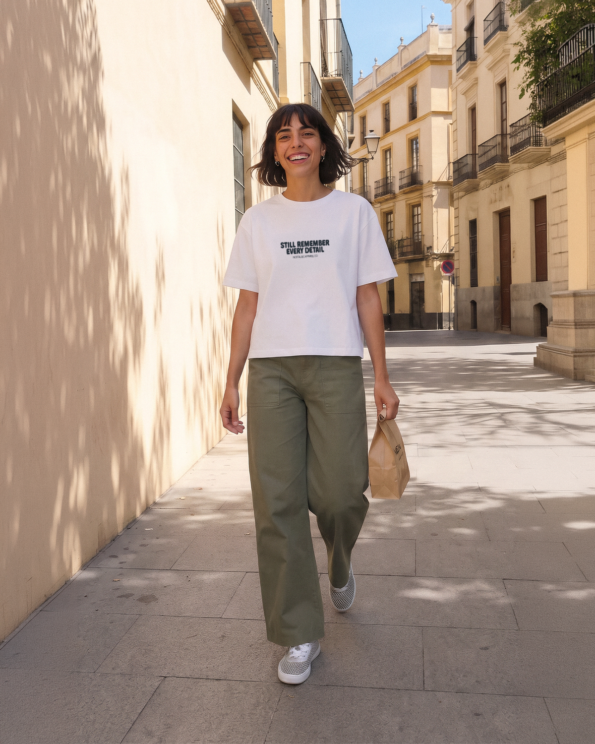 Still remember every detail | Cropped Tee