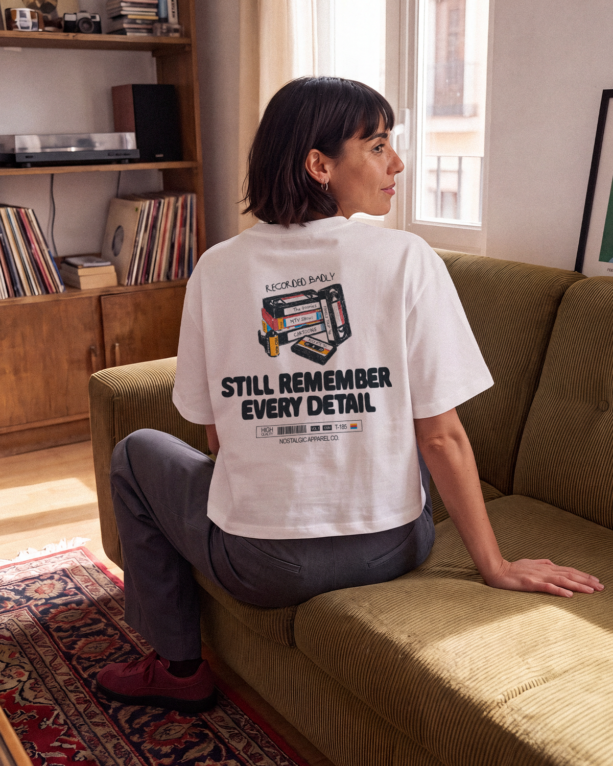 Still remember every detail | Cropped Tee
