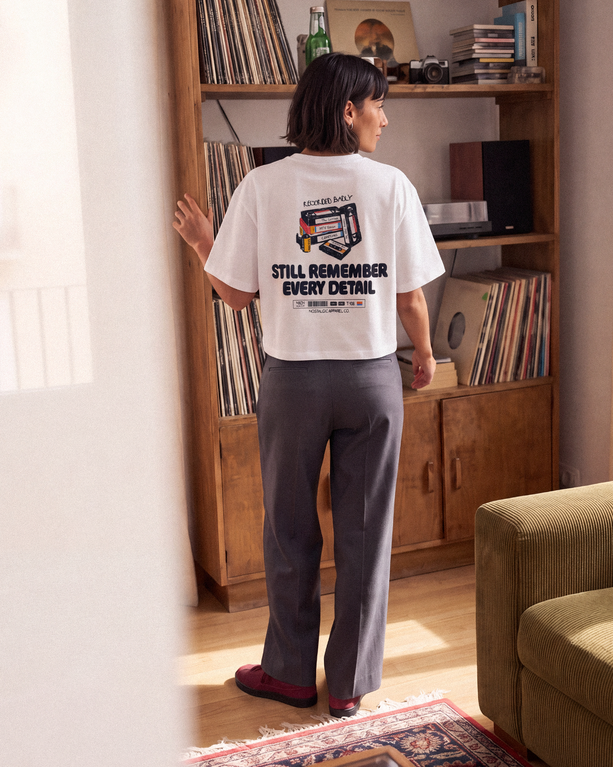 Still remember every detail | Cropped Tee