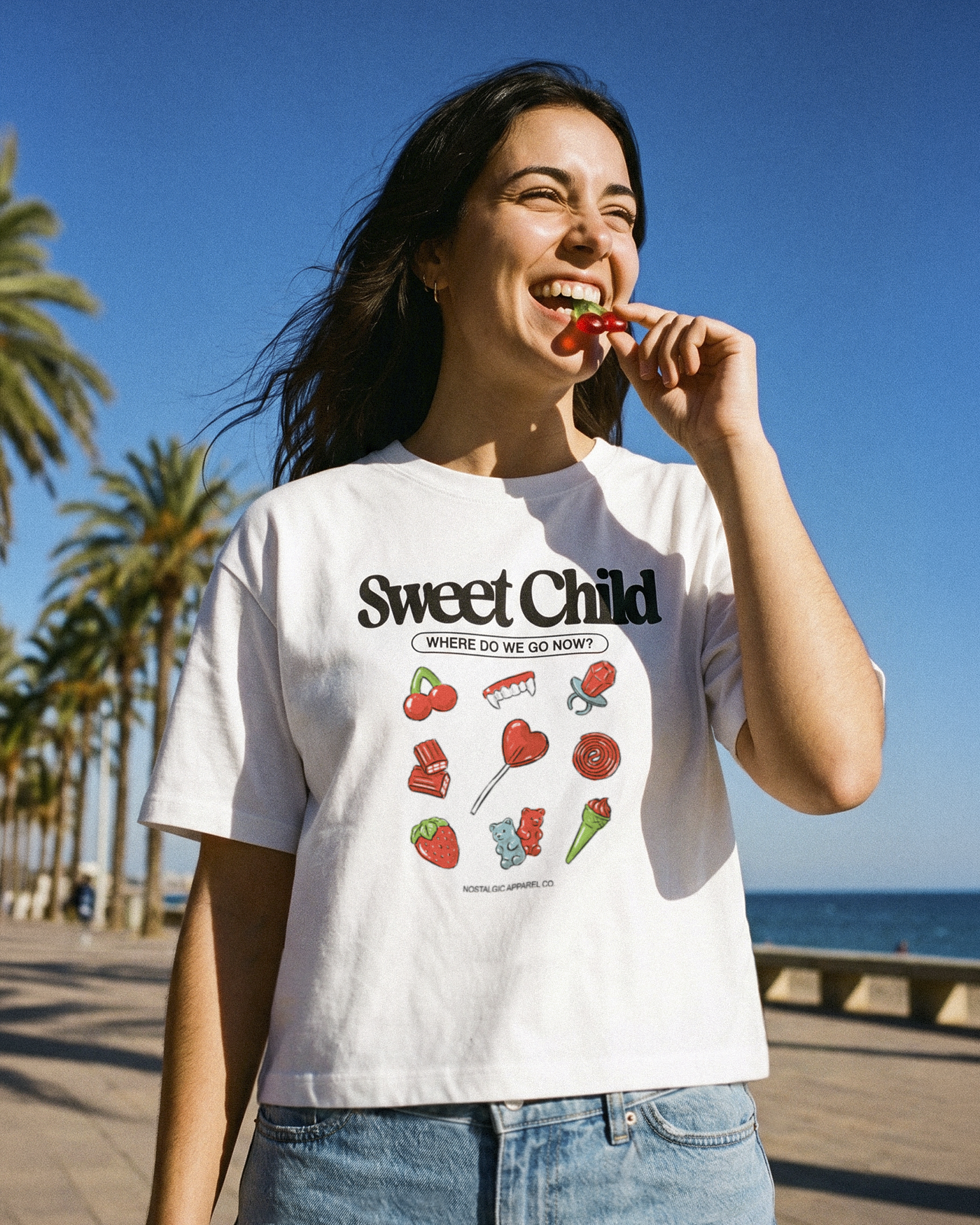 Sweet Child / T-shirt Cropped