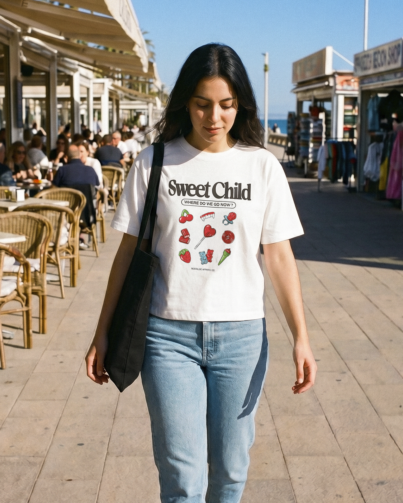Sweet Child / T-shirt Cropped