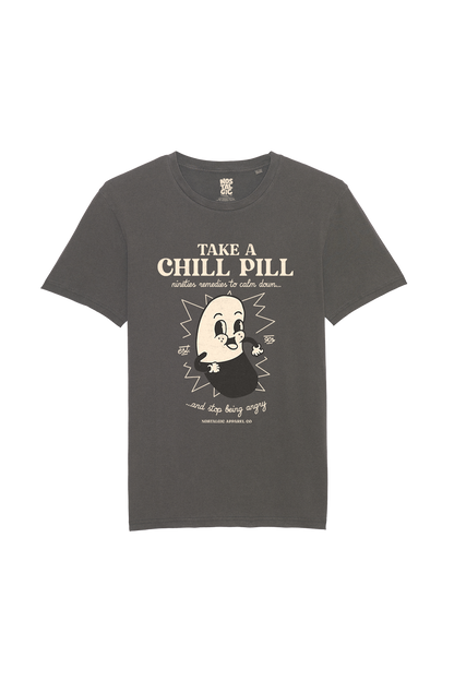 Take a chill pill | Camiseta DyedBlack