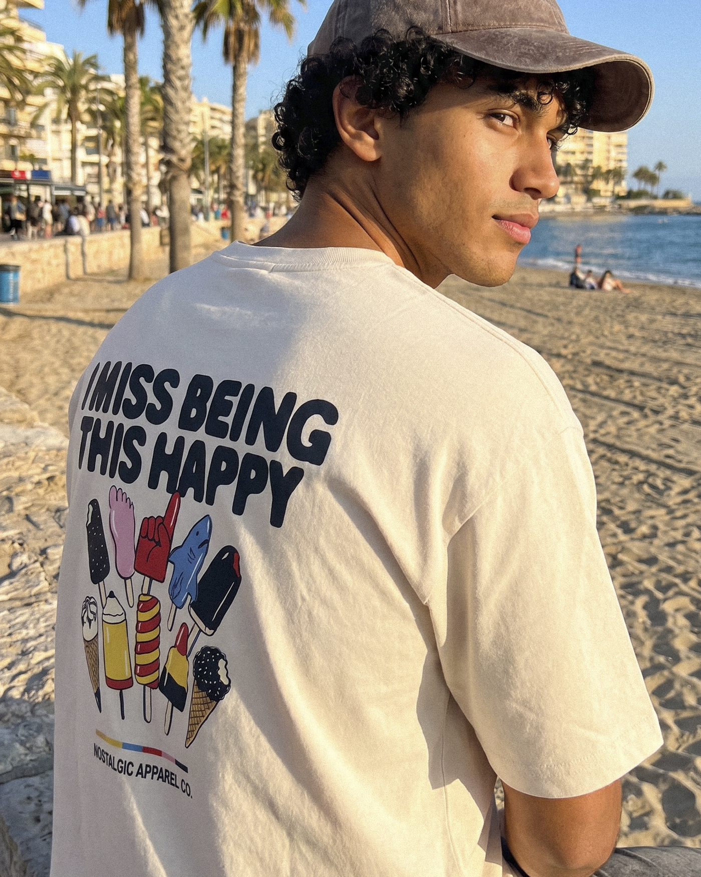 I miss being this happy | Tee
