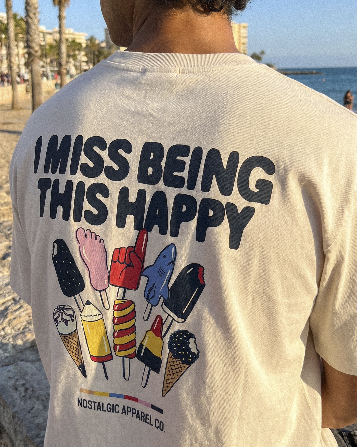 I miss being this happy | Tee
