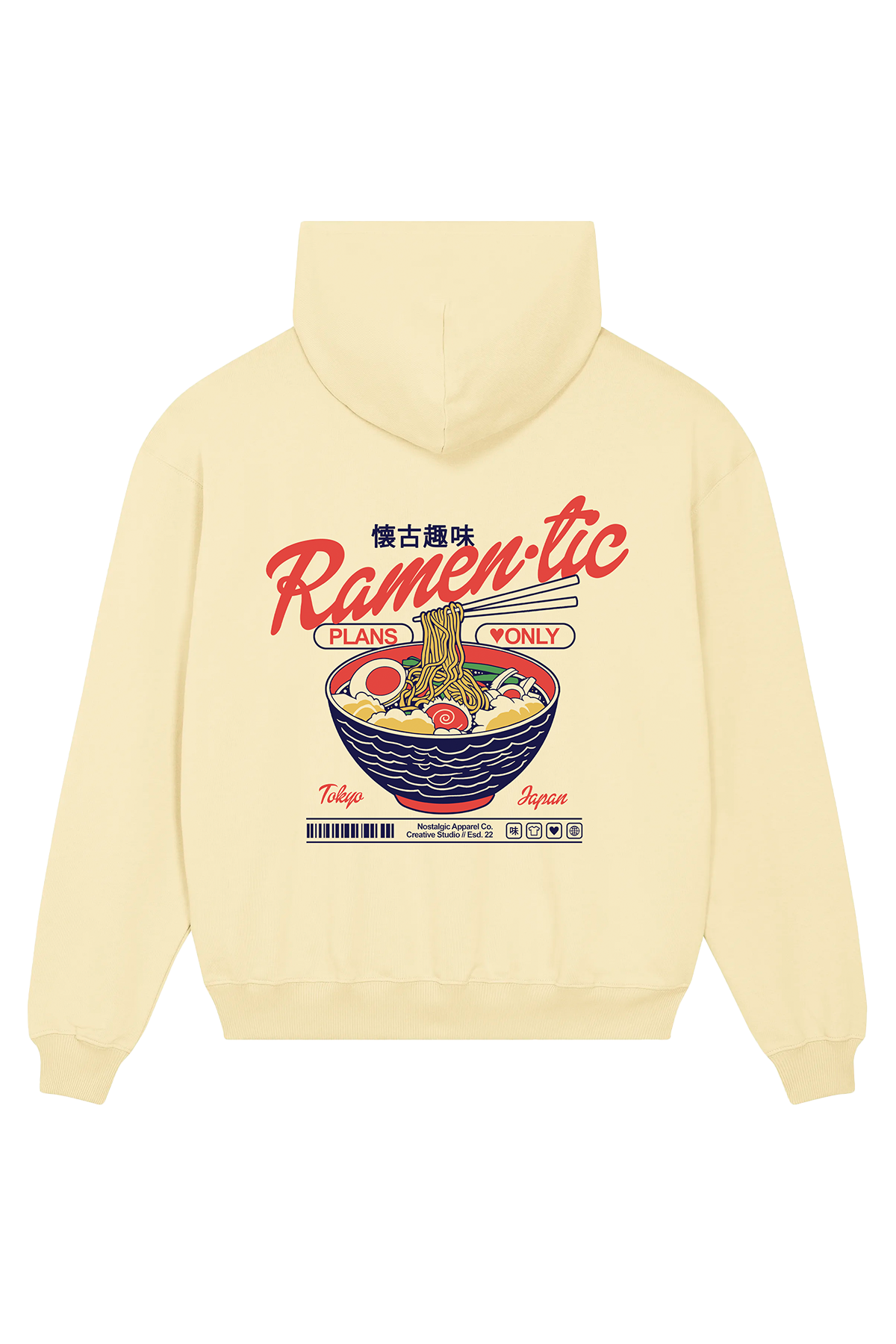 Ramen-tic plans only | Oversized Hoodie