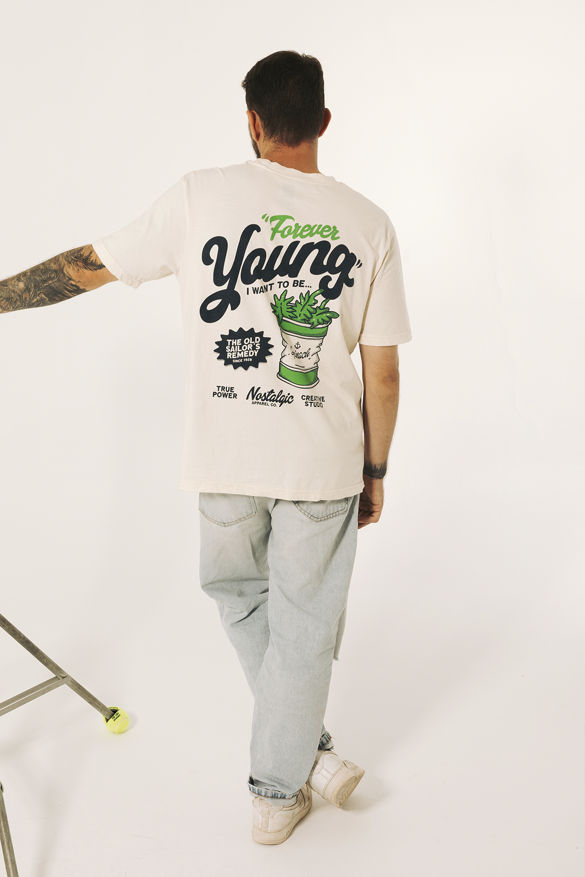Forever Young | Natural Tee