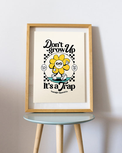 It S A Trap A3 Print Nostalgic Apparel