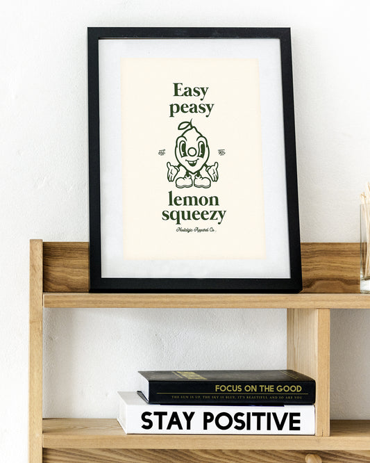 Easy Peasy | A3 Print