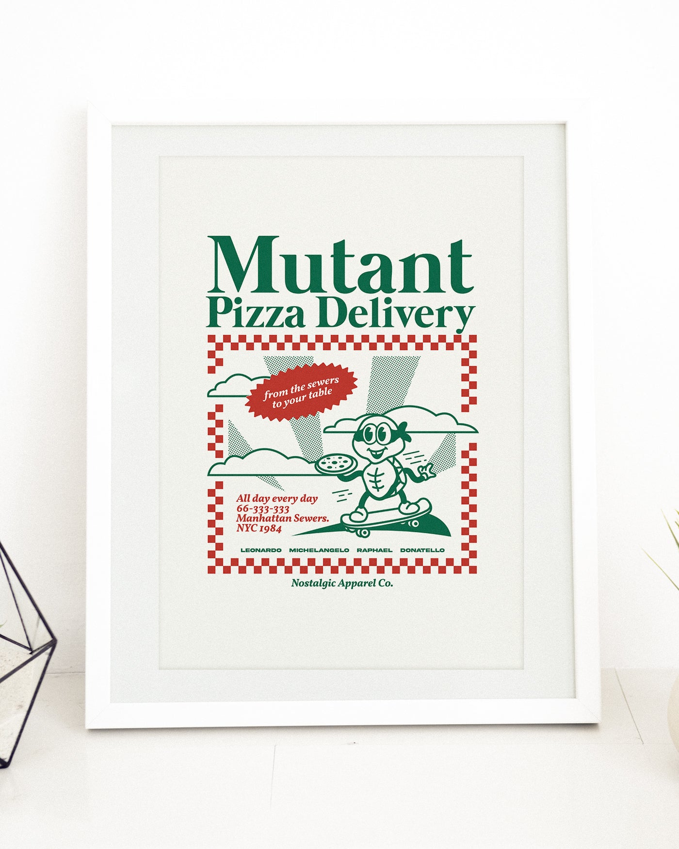 Mutant Pizza | Lámina A3